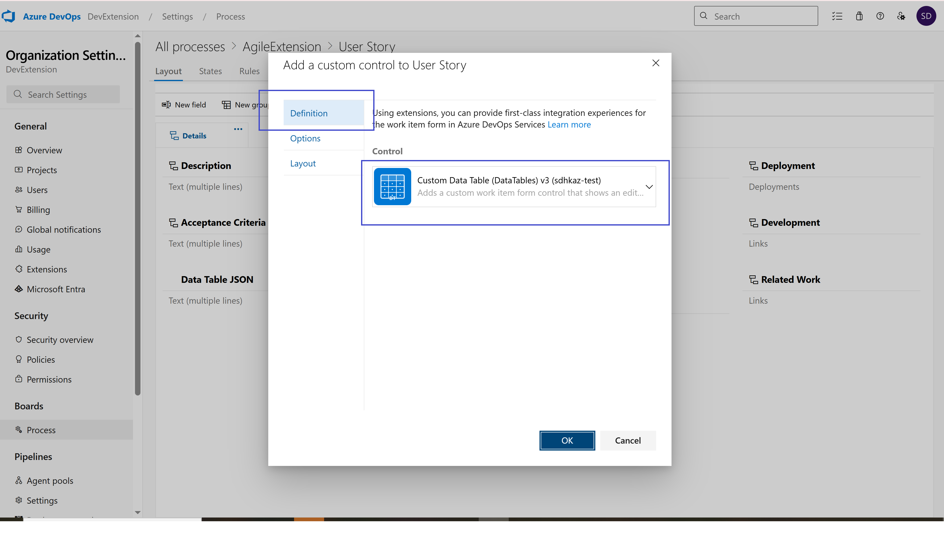 Extension Definition
